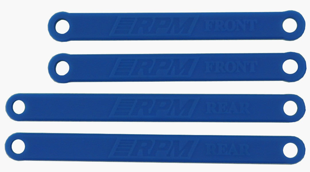 RPM Eslabones Camber de Servicio Pesado para 2wd Rustler, Stampede - Azul 81265