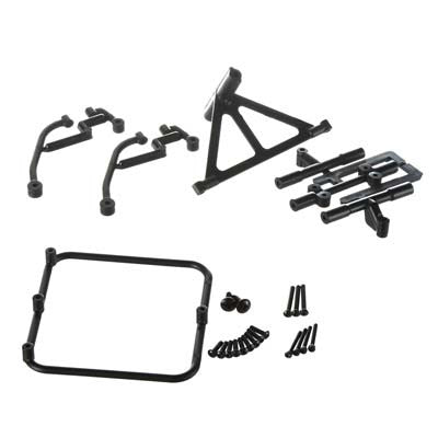 70502 Spare Tire Carrier Black Slash 2WD/4x4