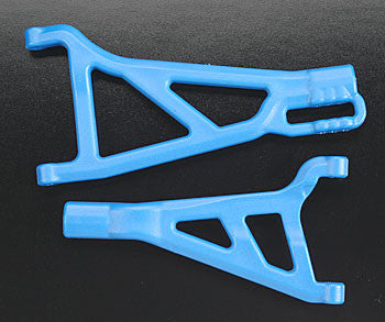 80215 Front A-Arms Right Blue Revo (2)