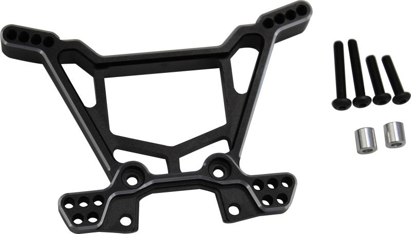 HRARUF3001 Torre de amortiguador trasero de aluminio Rustler 4X4