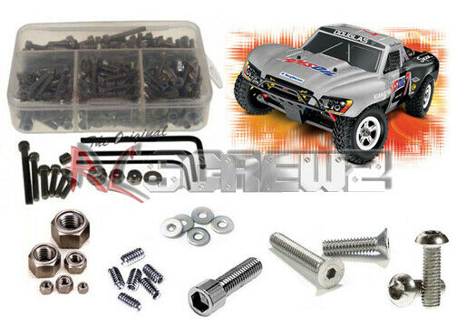 tra038 – Traxxas 1/16th Slash VXL (#7005/8/9) Stainless Steel Screw Kit