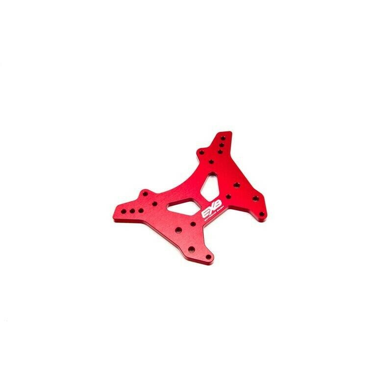 ARA320577 Tour d'amortisseur avant CNC 7075 T6 Aluminium L Rouge 