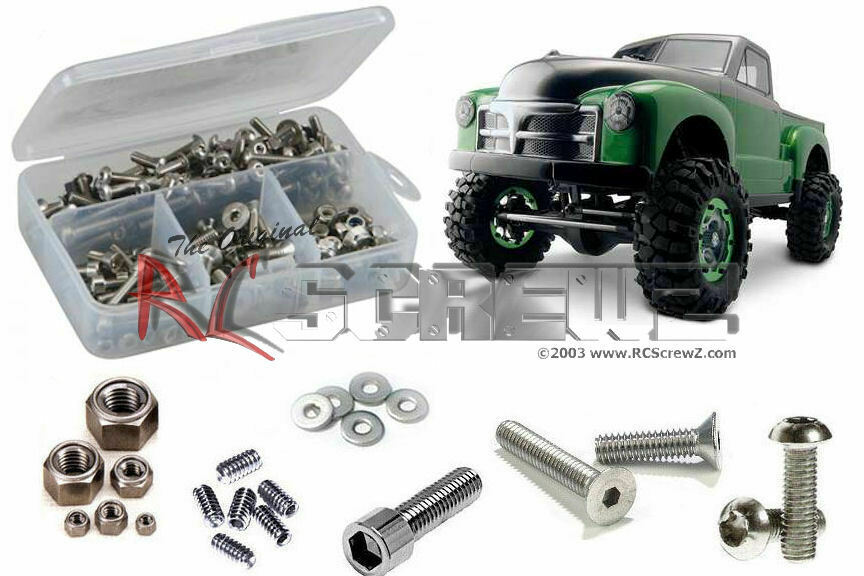 axi002 – Kit de tornillos inoxidables Axial Racing SCX-10 Scorpion