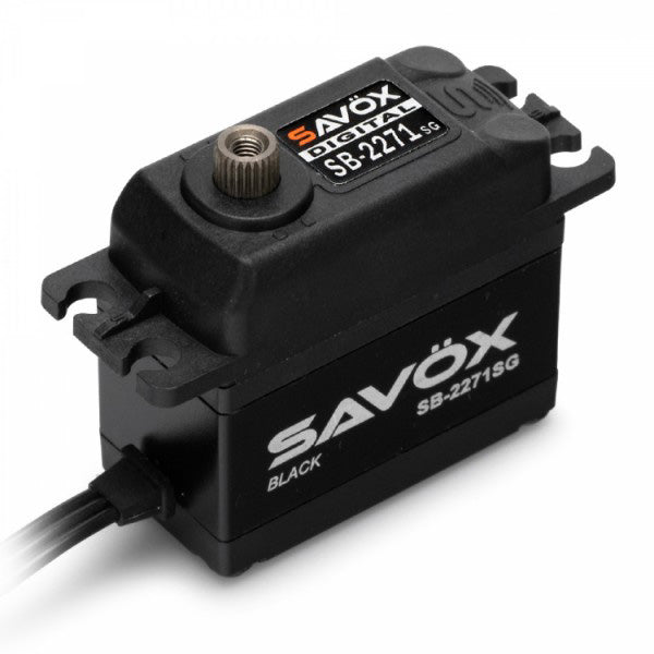 SAVSB2271SG-BE Black Edition High Voltage Brushless Digital Servo 0.065sec / 277oz @ 7.4V