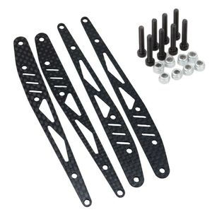 PHBPHRYFT-04 Axial RBX10 RYFT Carbon Fiber Rear Arm Linkage Guard Link Reinforce Plate