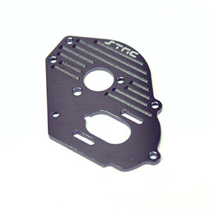 SPTST9490GM  Aluminum Heat-Sink Finned Motor Plate, Gun Metal, for Traxxas Drag Slash