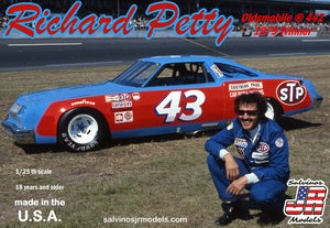 SJMRPO1979D 1/25 Richard Petty #43 1979 Oldsmobile 442 Ganador Kit de coche modelo de plástico