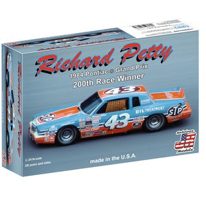 SJMRPGP1984D 1/24 Richard Petty 1984 Pontiac Grand Prix 200th vainqueur de la course modèle de voiture en plastique Kit