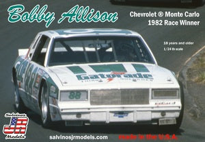 SJMBAMC1982R 1/24 Bobby Allison Chevrolet Monte Carlo 1982 Race Winner Plastic Model Car Kit