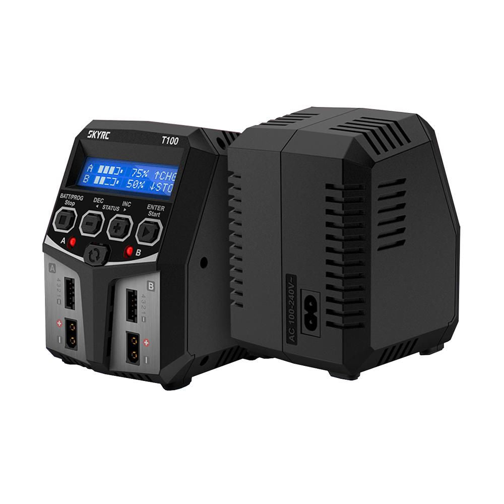 Chargeur double équilibre SkyRC T100 50W X 2, 5A