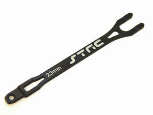 SPTST3727GM Aluminum Pro Racing Battery Strap, Gun Metal, for Traxxas Slash