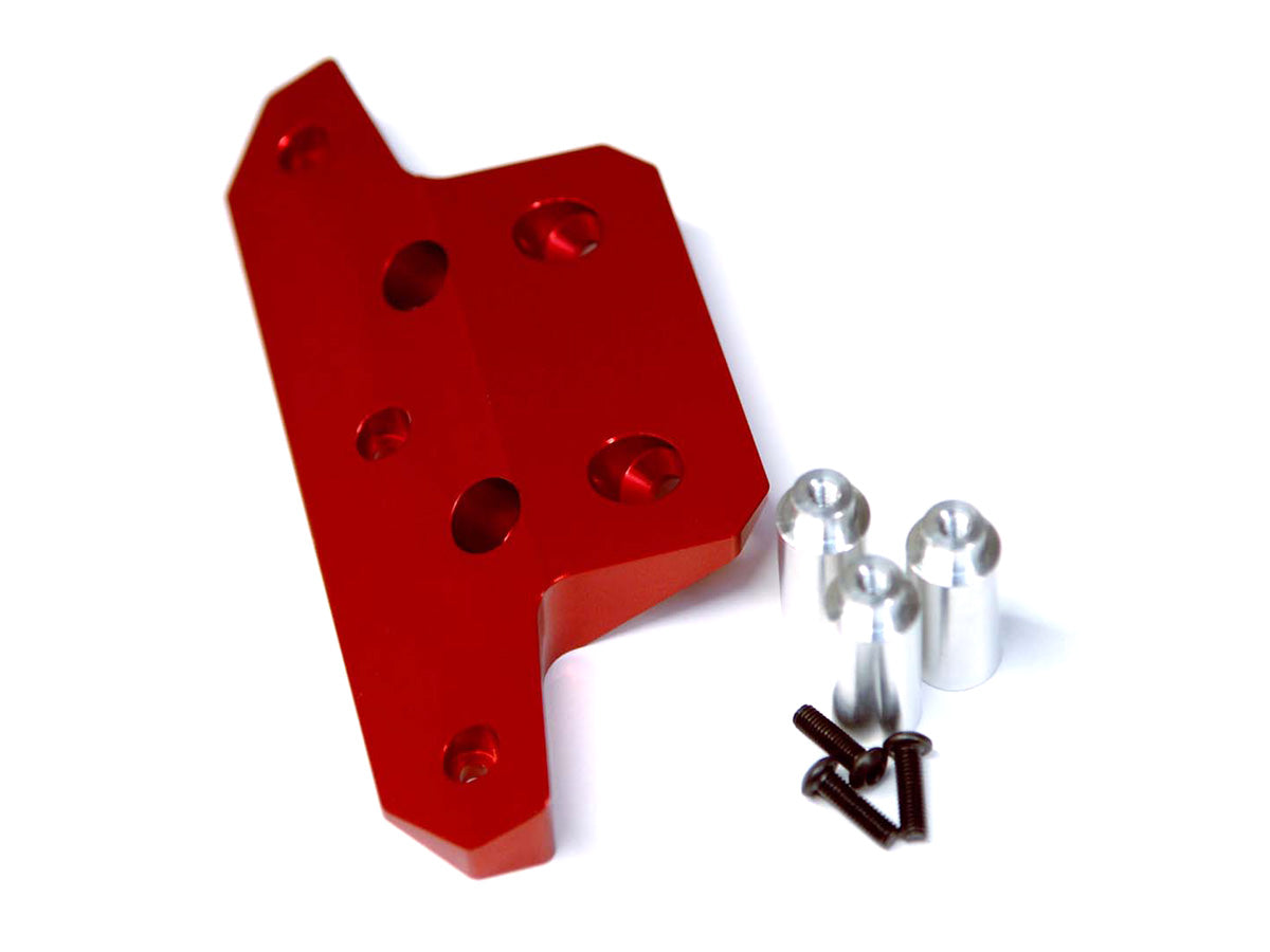 SPTST9420R Pare-chocs avant robuste en aluminium, rouge, pour Traxxas Drag Slash