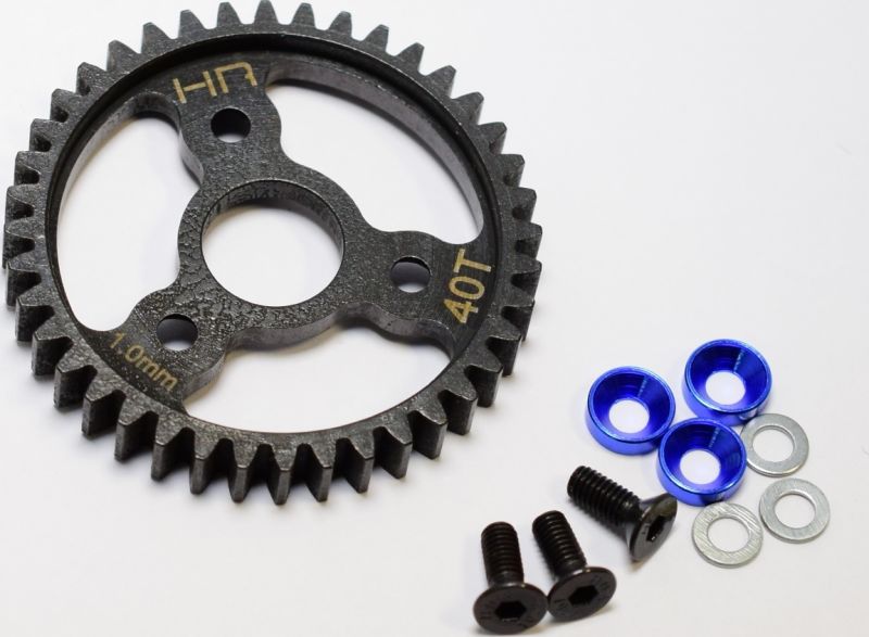 SRVO440 Steel Spur Gear (40T 1.0 Mod)(Blue) - Traxxas