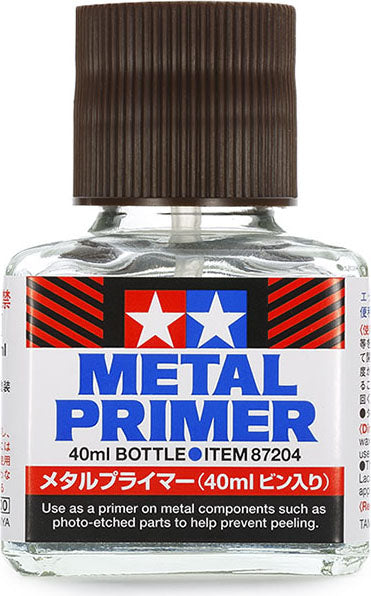 87204 Apprêt pour métal en bouteille Tamiya (40 ml)