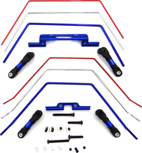 TE311SLC Kit de barres stabilisatrices larges avant et arrière 2WD Slash