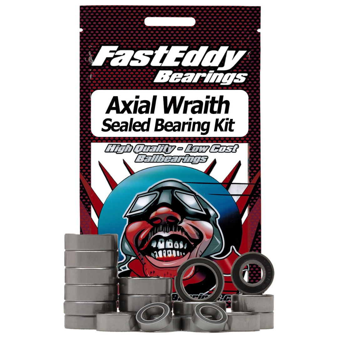 Kit de roulements scellés Fast Eddy Axial Wraith TFE101