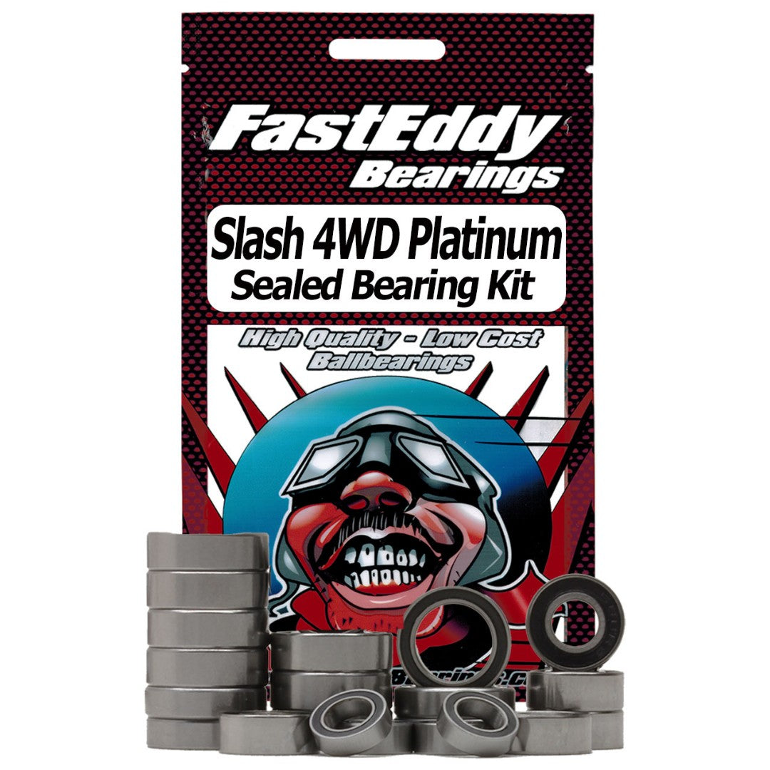 TFE1164 Kit de roulements scellés platine Fast Eddy Traxxas Slash 4WD
