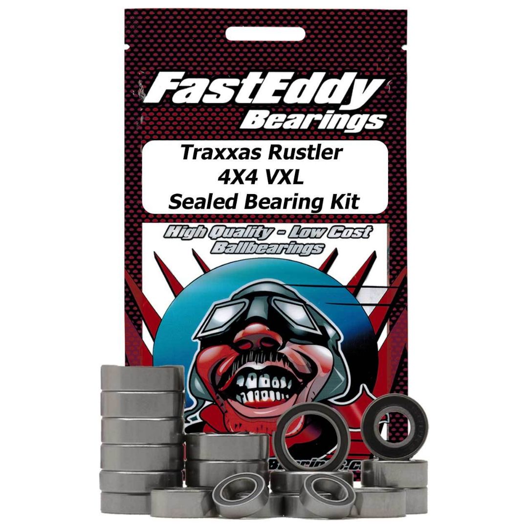 TFE5834 Fast Eddy Traxxas Rustler 4X4 VXL Juego de cojinetes sellados