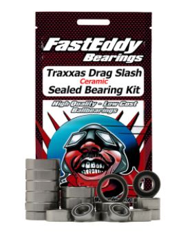 TFE7141 - Kit de roulements scellés en céramique Fast Eddy Bearings Traxxas Drag Slash