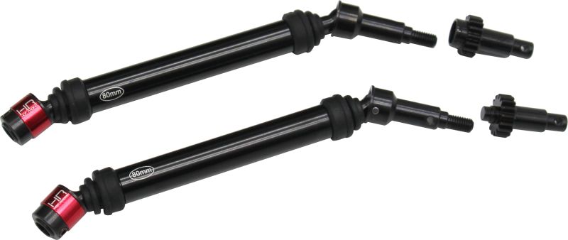 TFF288RC High Performance Cv Long Driveshafts Front or Rear Arrma 1/10