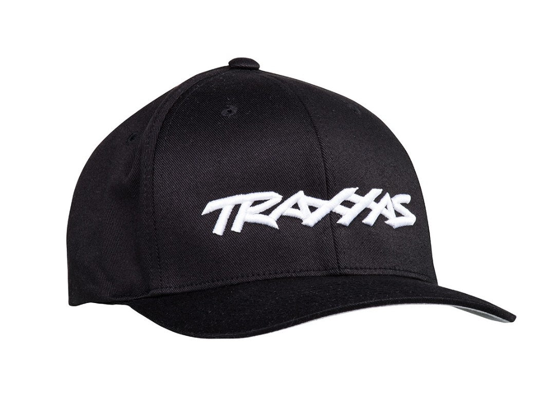 1188-BLK-LXL Traxxas Logo Hat Black Large/E