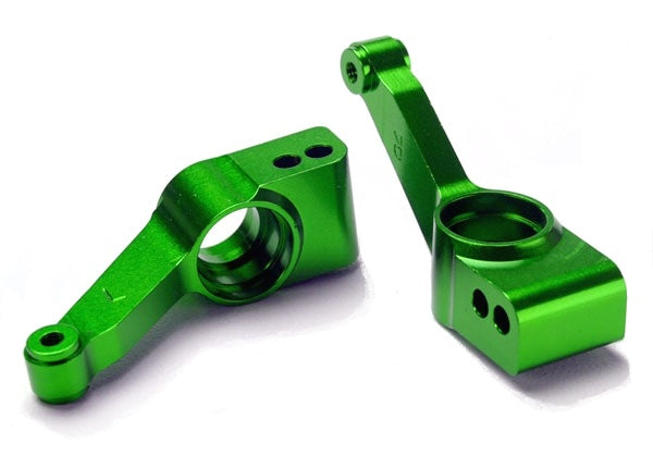 1952G Carriers, stub axle (green-anodized 6061-T6 aluminum) (rear) (2)