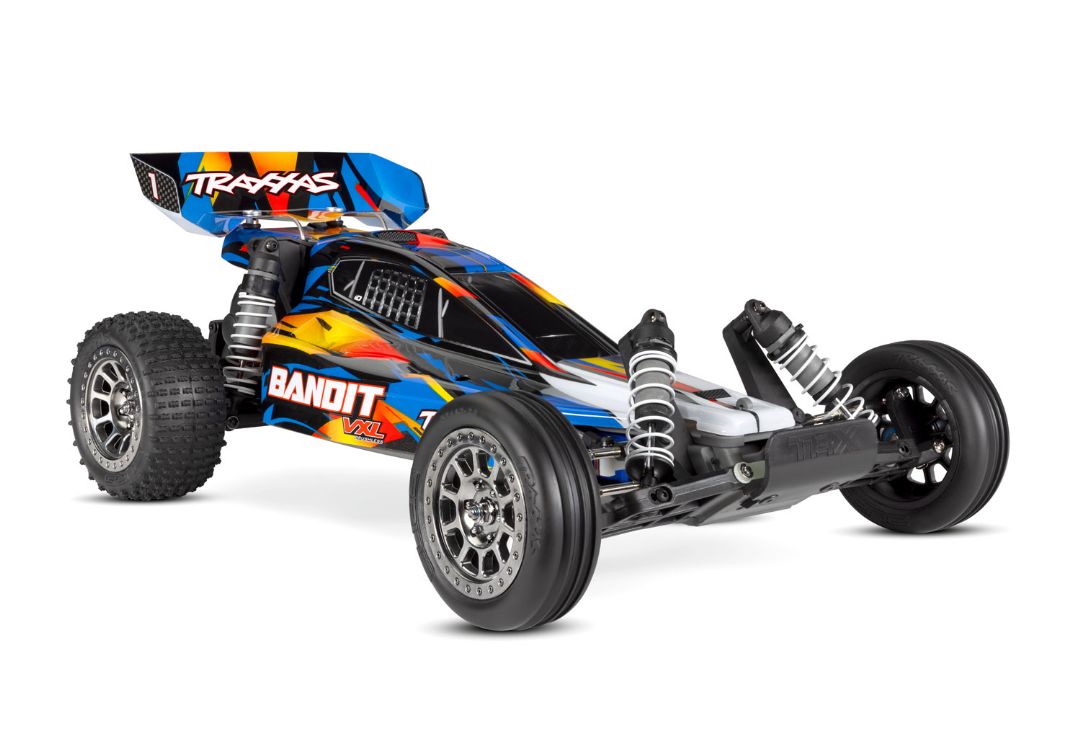 24076-74 Traxxas Bandit VXL Brushless 1/10 RTR 2WD Buggy - Blue TRA24076-74BLUE