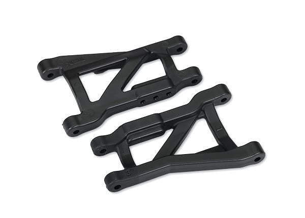 2750A Traxxas Suspension arms, black, rear, heavy duty (2)