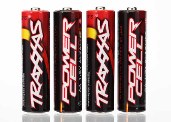 2914 Piles alcalines AA Power Cell Traxxas