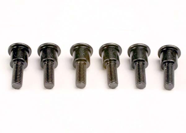 3642 Traxxas Attachment screws, shock (3x12mm shoulder screws) (6)
