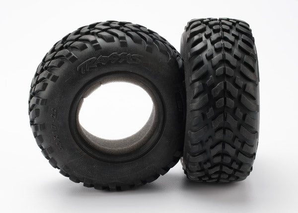 5871R Tires, ultra-soft, S1 compound for off-road racing, SCT dual profile 4.3x1.7- 2.2/3.0" (2)/ foam inserts (2)