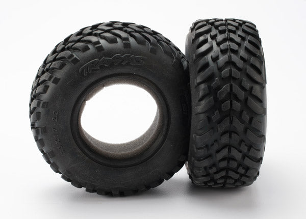 5871R Pneus ultra-souples, gomme S1 pour courses tout-terrain, double profil SCT 4,3x1,7- 2,2/3,0" (2)/ inserts mousse (2)