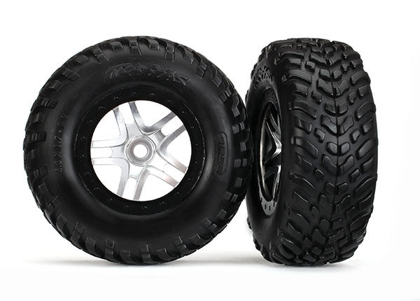 5889R Tires & wheels, assembled, glued