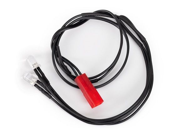 5893 Arnés de luz LED Traxxas, estampida trasera, barra diagonal, ladrón