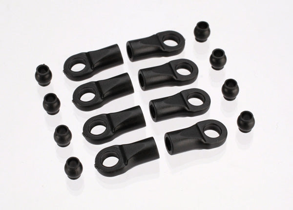 7059 Traxxas Rod End Set w/Hollow Balls (8)