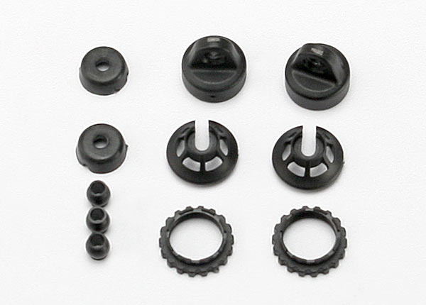 7065 Traxxas GTR Shock Caps w/Spring Retainers