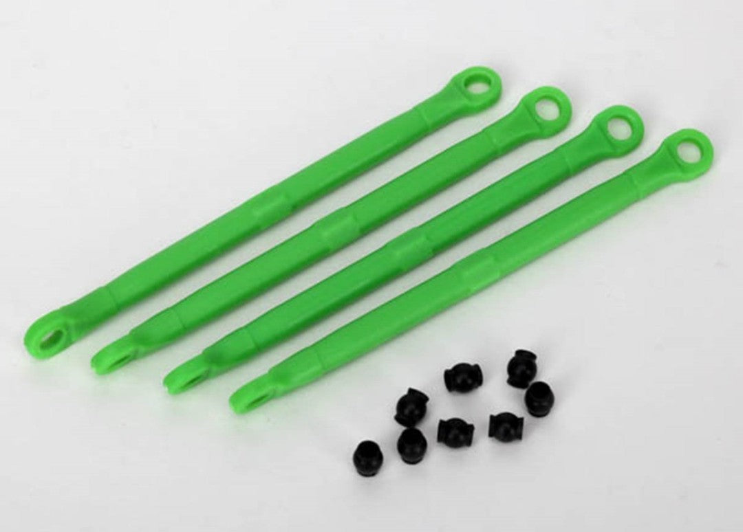 7138G Traxxas Toe Link, delantero y trasero (compuesto moldeado) (verde) (4)/H 