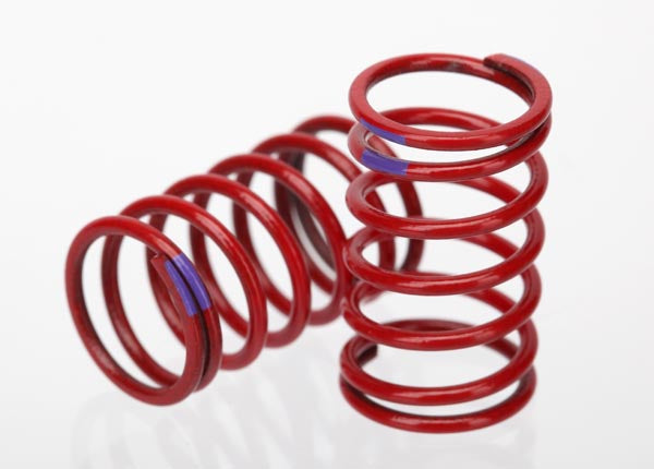 7246 Traxxas Spring, amortisseur (GTR) (taux 3,2, violet) (1/16 Summit)