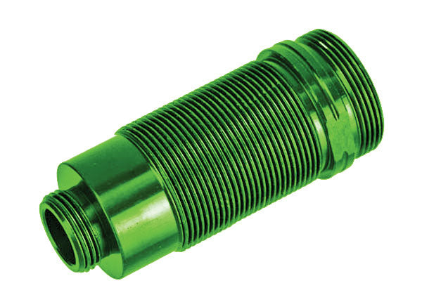 7466G Corps, amortisseur long GTR, aluminium (anodisé vert) (corps avec revêtement PTFE) (1) 