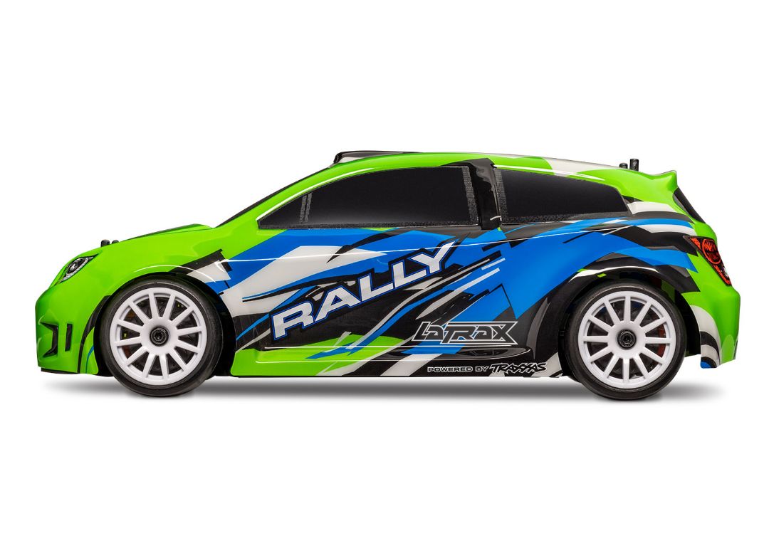 75054-5GREENX Traxxas LaTrax Rally 1/18 4WD RTR Rally Racer Green