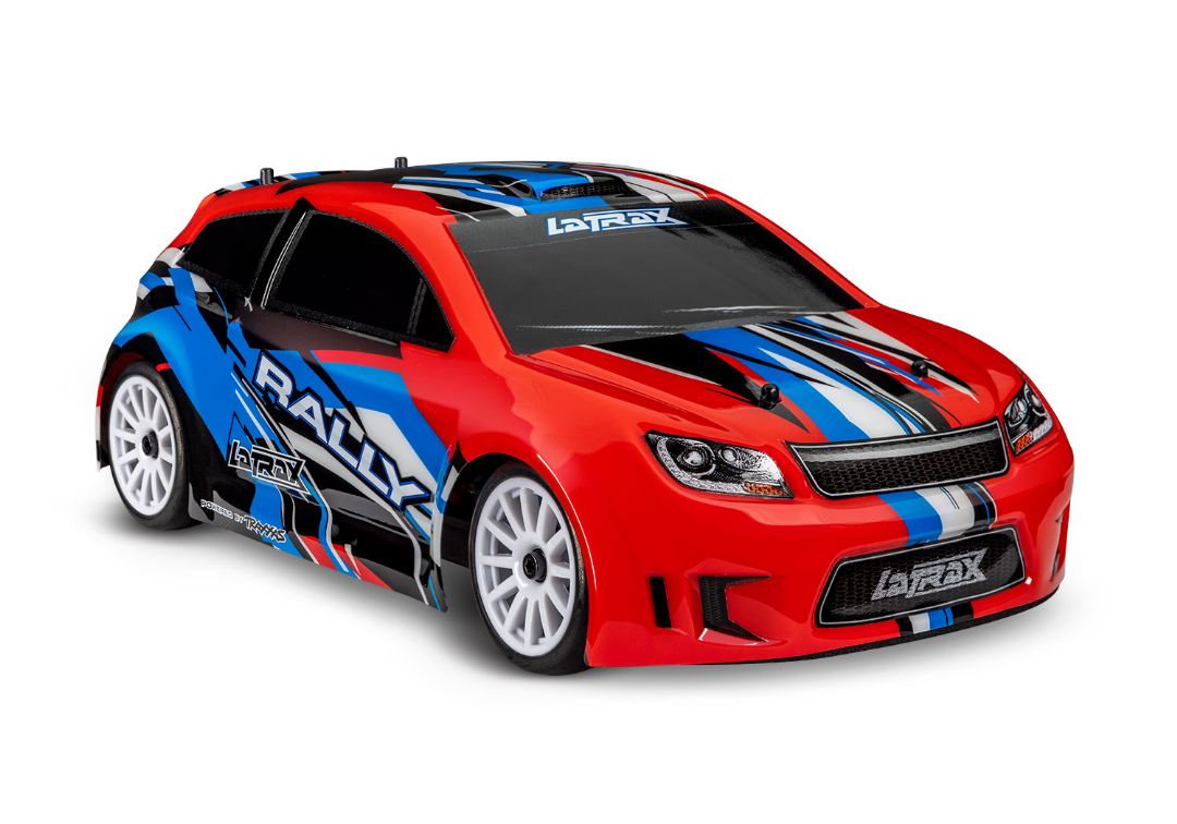 75054-5REDX Traxxas LaTrax Rally 1/18 4WD RTR Rally Racer Rouge