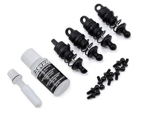 7561 Traxxas LaTrax Oil Filled Shock Set with Springs (4)