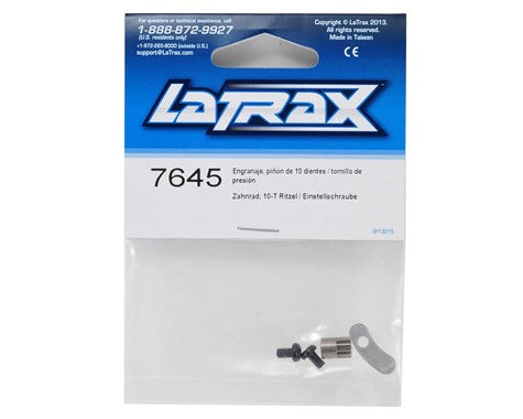 7645 Traxxas LaTrax Pinion Gear (10T)