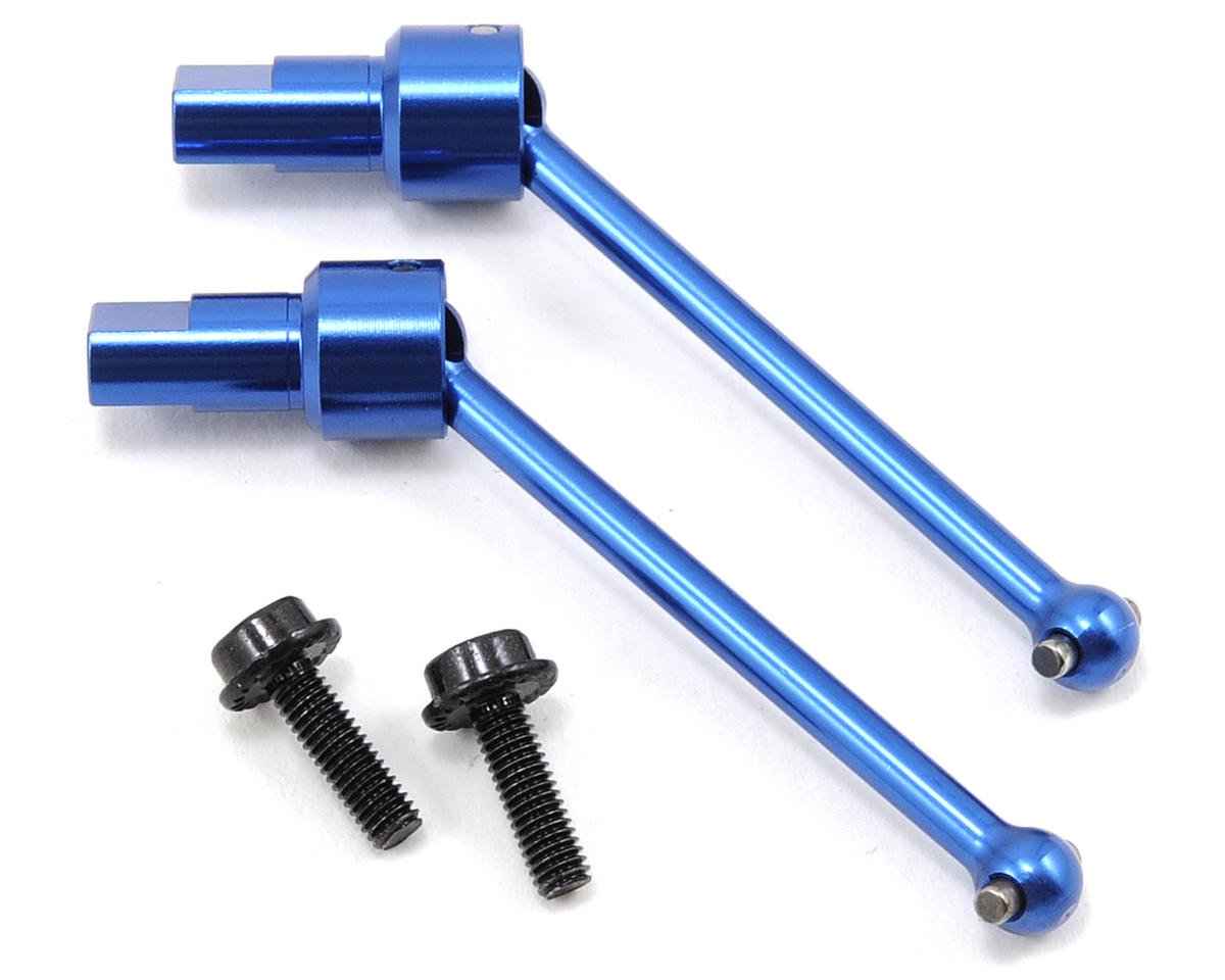 7650R Driveshaft Asmbly, Front/Rear,Blue Alum, 2pc