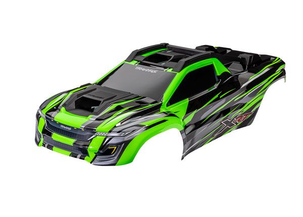 Carrosserie Traxxas 7812G, XRT, verte (peinte, décalcomanies appliquées)