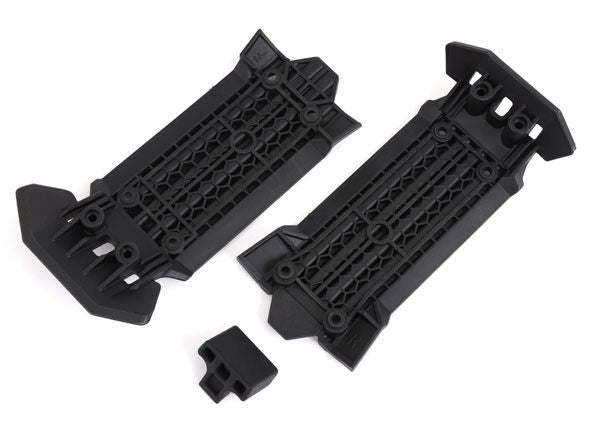 7844 Traxxas Skid Plate, Front (1), Rear (1)