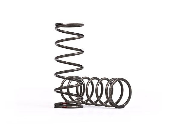 7850 Ressorts Traxxas, amortisseur, moyen (GTX) (taux 5,059, rouge) (2)