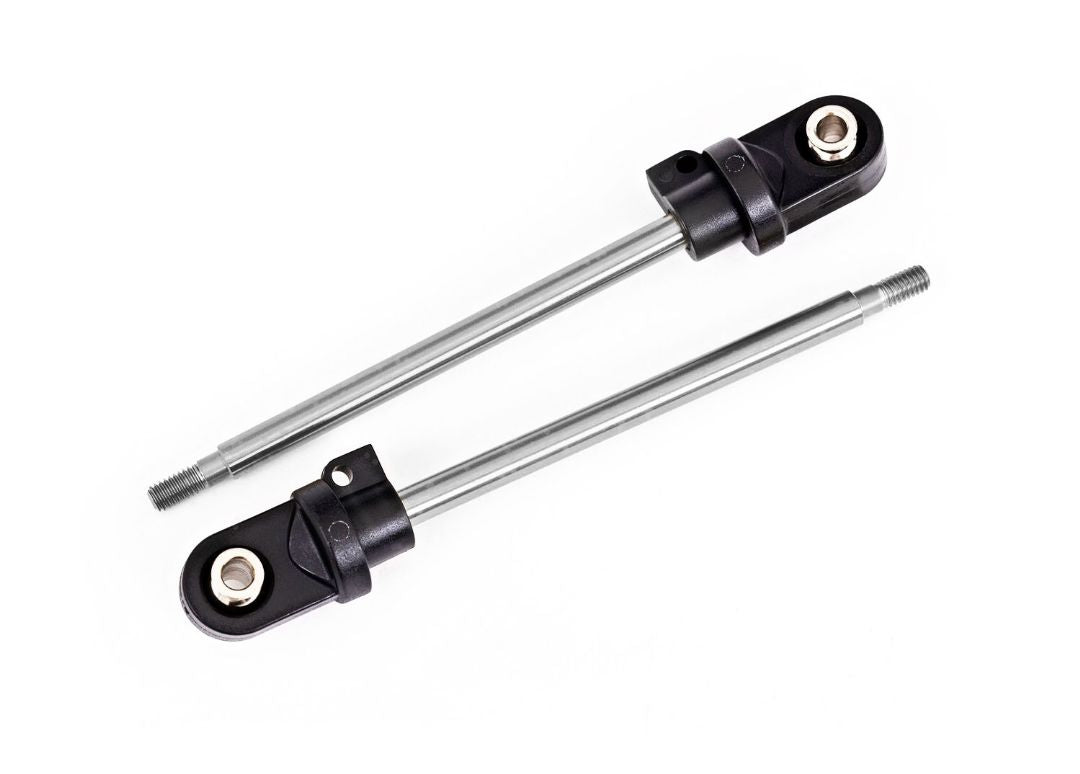 7863 Traxxas Shock Shaft, 92mm (GTX) (Steel, Chrome Finish) (2)