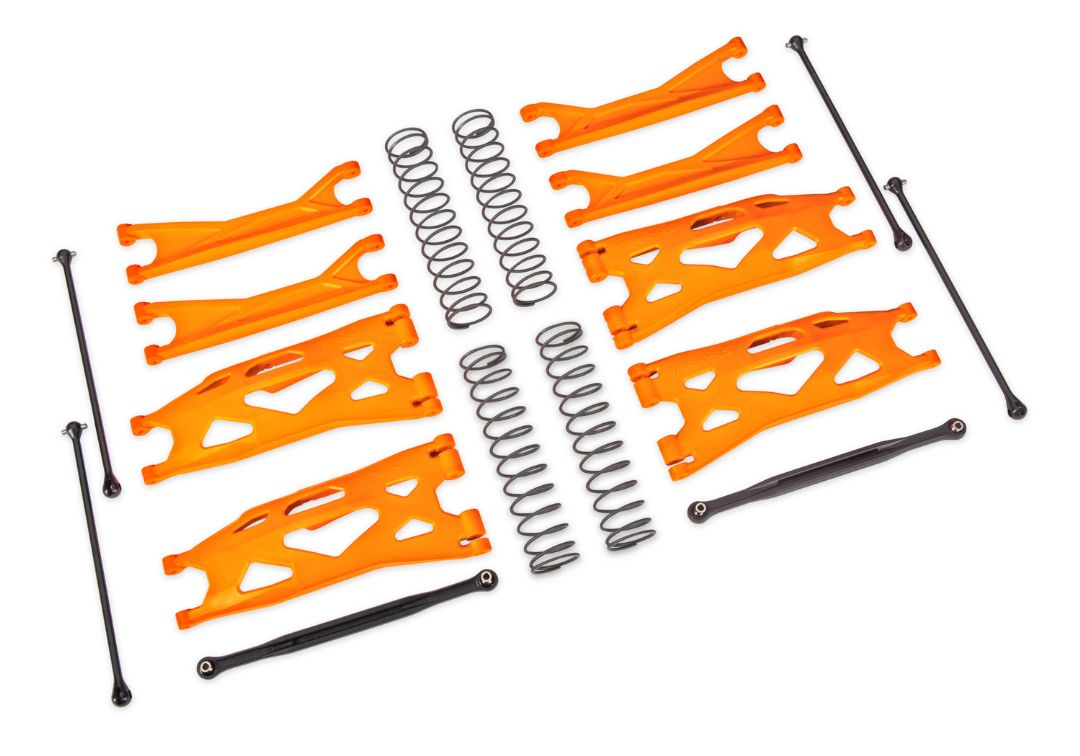 7895T Kit de suspension Traxxas X-Maxx WideMaxx Orange