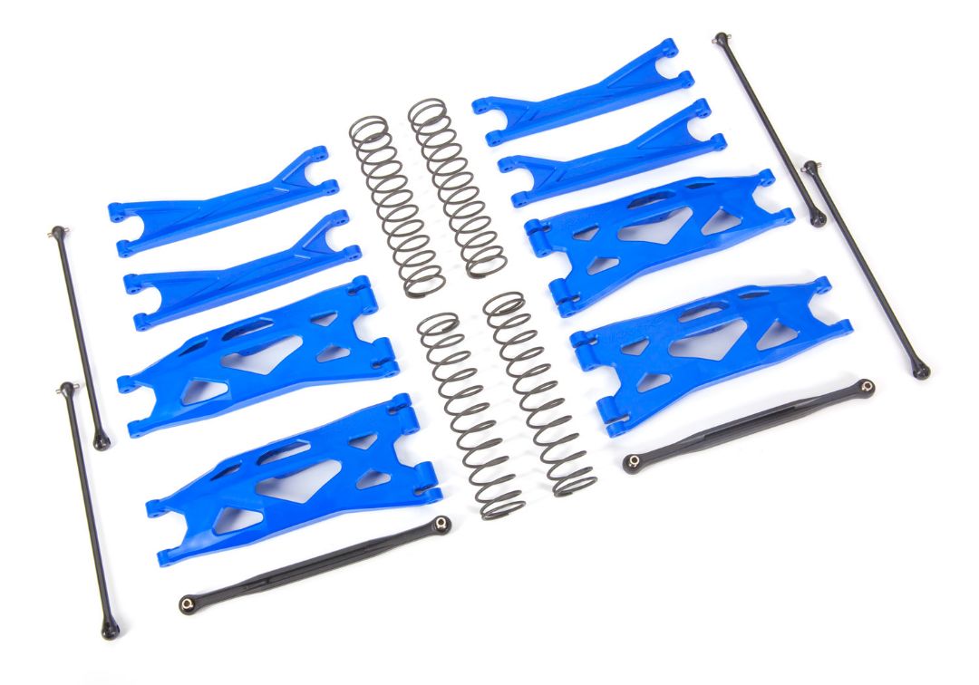 7895X Kit de suspension Traxxas X-Maxx WideMaxx Bleu